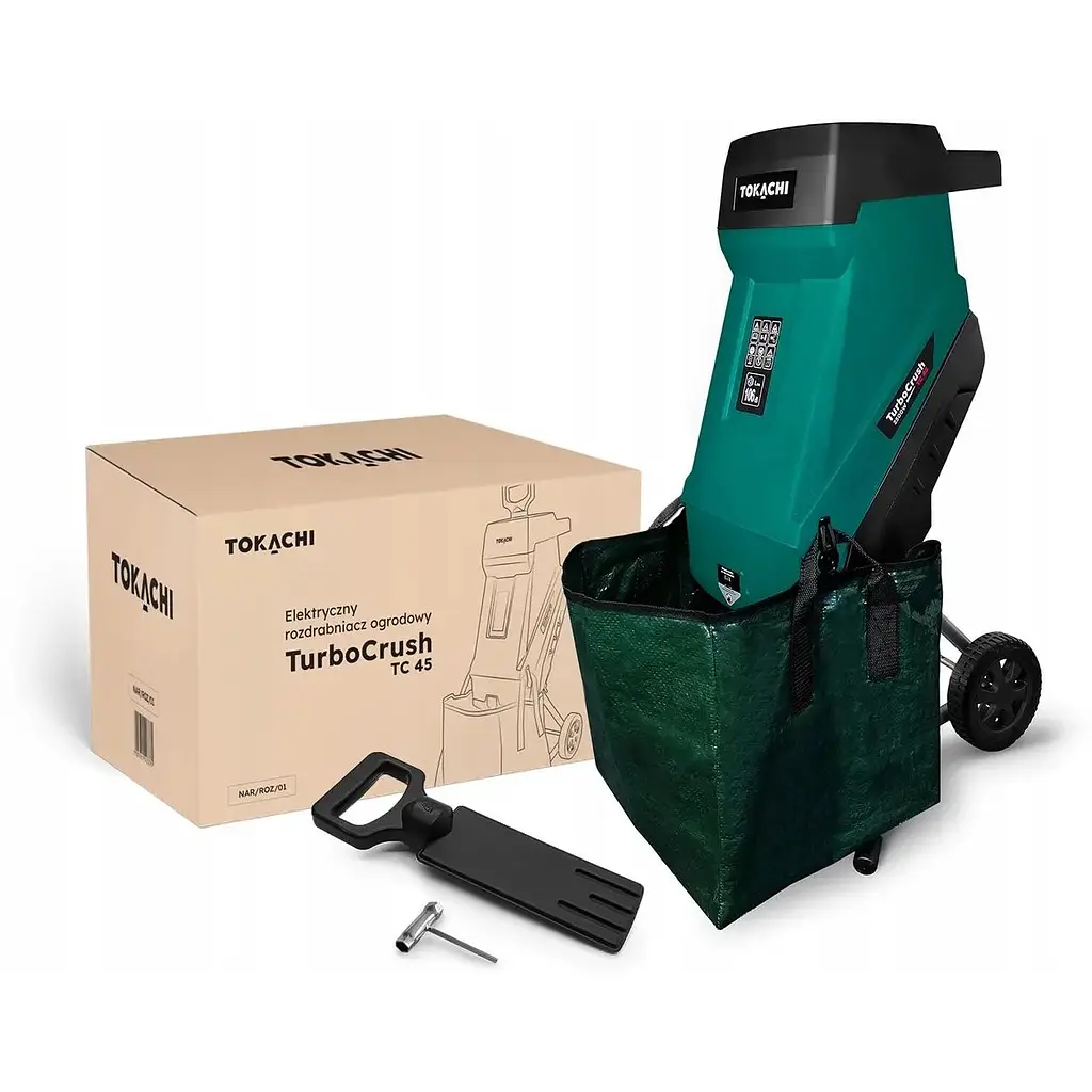 Садовый измельчитель Tokachi TurboCrush TC 45 3500W - фото 2