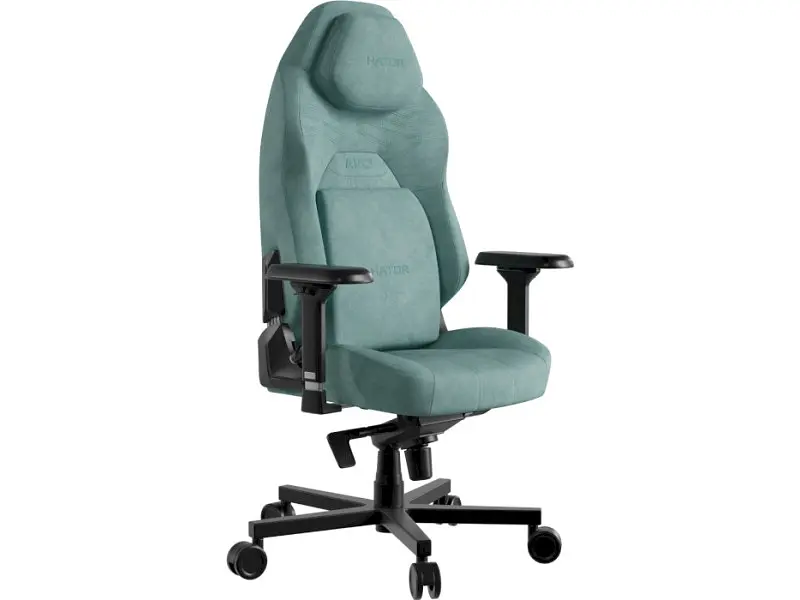 Комп'ютерне крісло для геймера Hator Arc 3 S Velour Turquoise (HTC3443S) - фото 4