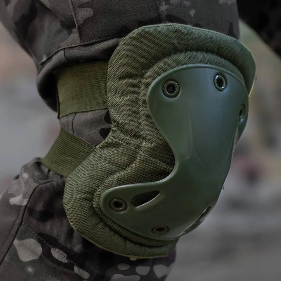 Набір наколінників та налокітників DEFENCE Оліва - фото 4