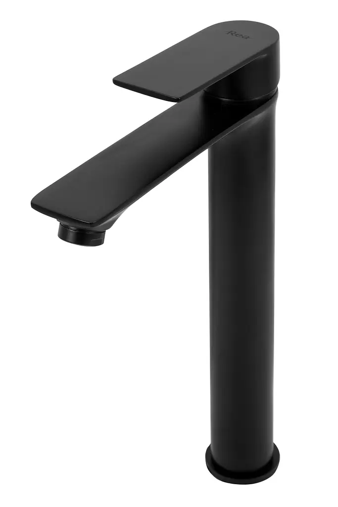 Змішувач для умивальника Rea Mayson black чорний високий REA-B5102, Чорний - фото 3