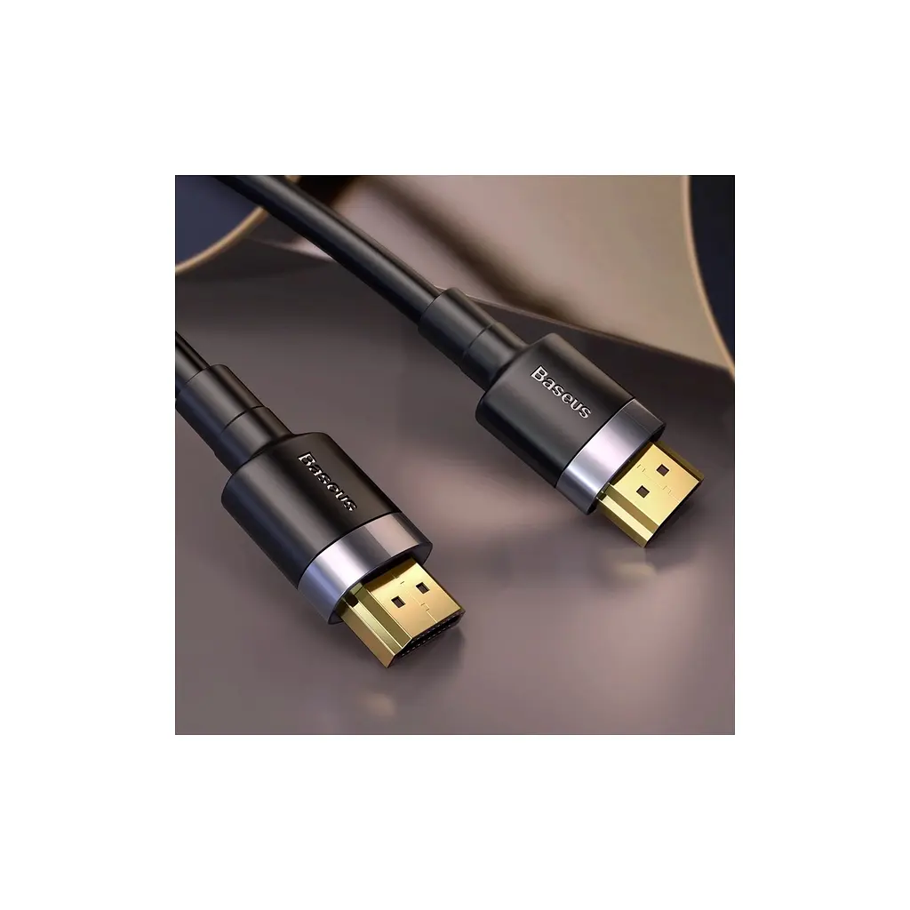 Кабель мультимедійний HDMI M to HDMI M 2.0m 4K Baseus (CADKLF-F01) - фото 5
