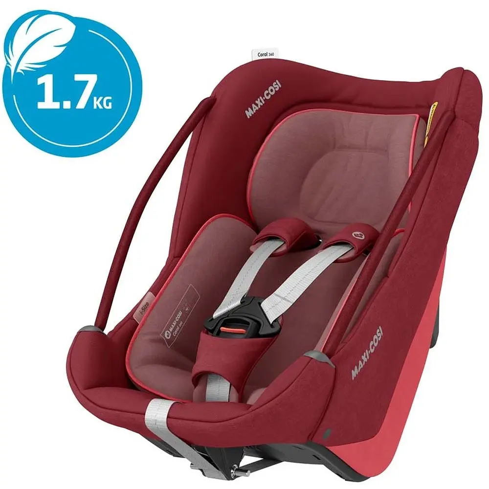 Автокресло Maxi-Cosi Coral 360 Essential Red, красное (8559701110) - фото 16