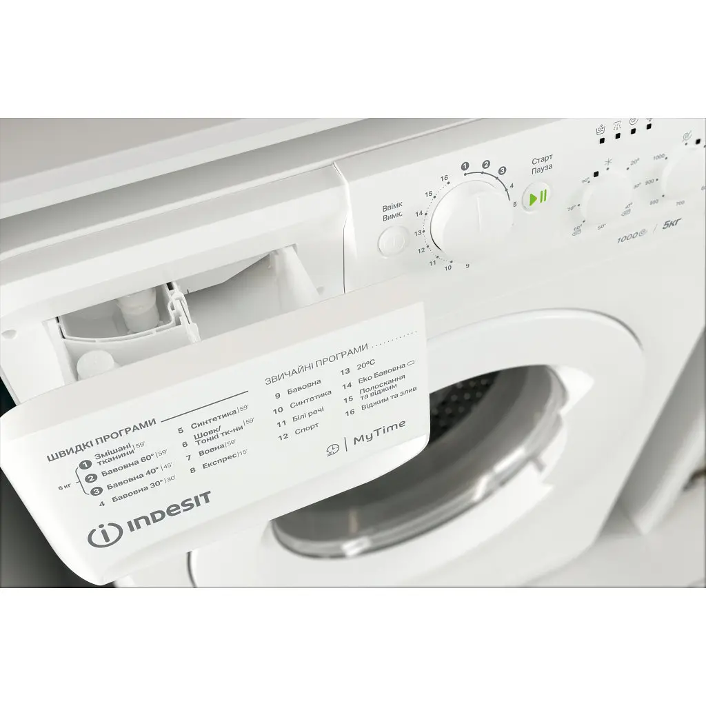 Пральна машина Indesit OMTWSC51052WUA - фото 6