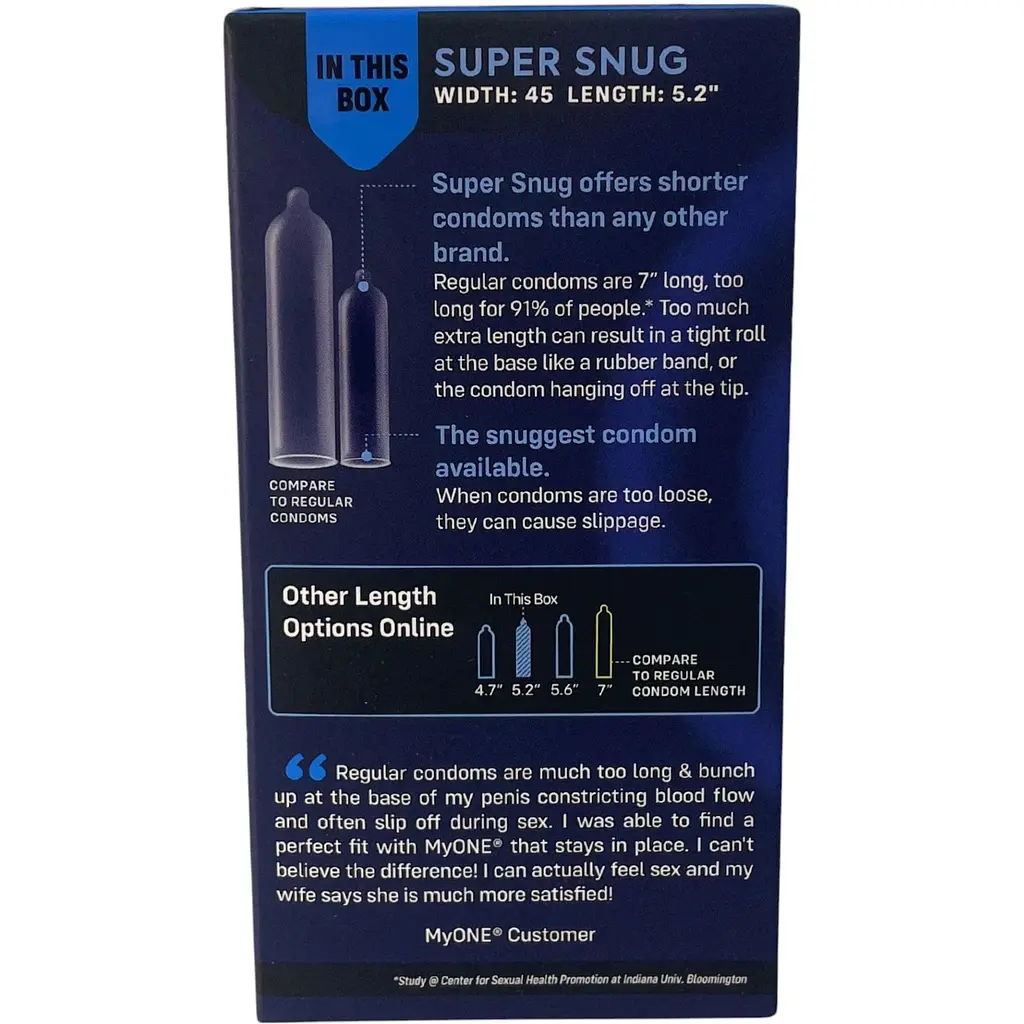 Презервативи One Super Snug 10 шт. (ROZ6501053463) - фото 4
