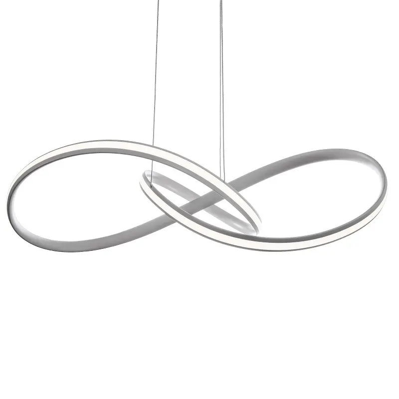 Світильник стельовий Brille підвісний світлодіодний для спальні BL-454S/45W WH - фото 7