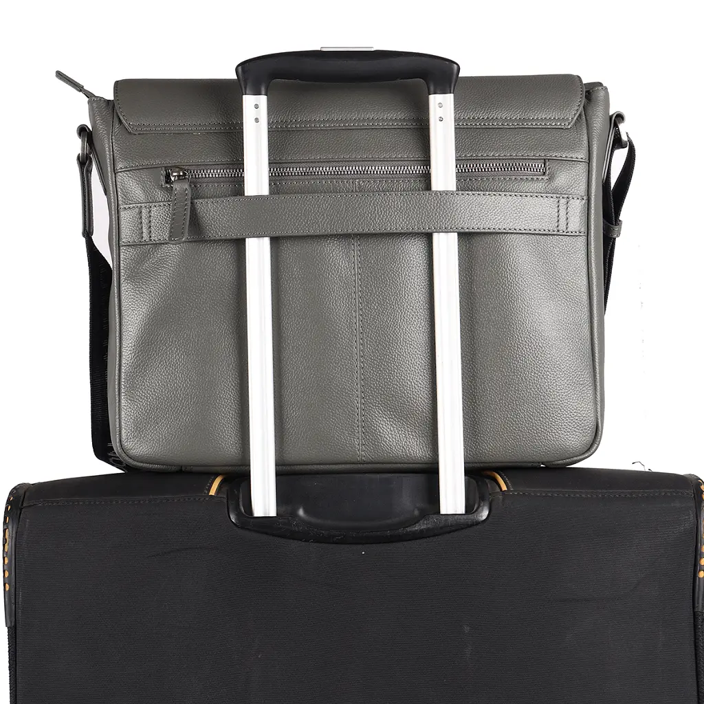 Сумка Brampton London Emissary Grey (64403 GREY) - фото 10