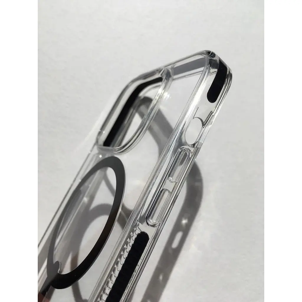 Оригінальний протиударний чохол Gear4 Santa Cruz MagSafe для iPhone 14 Pro Clear Black (702010123) - фото 3
