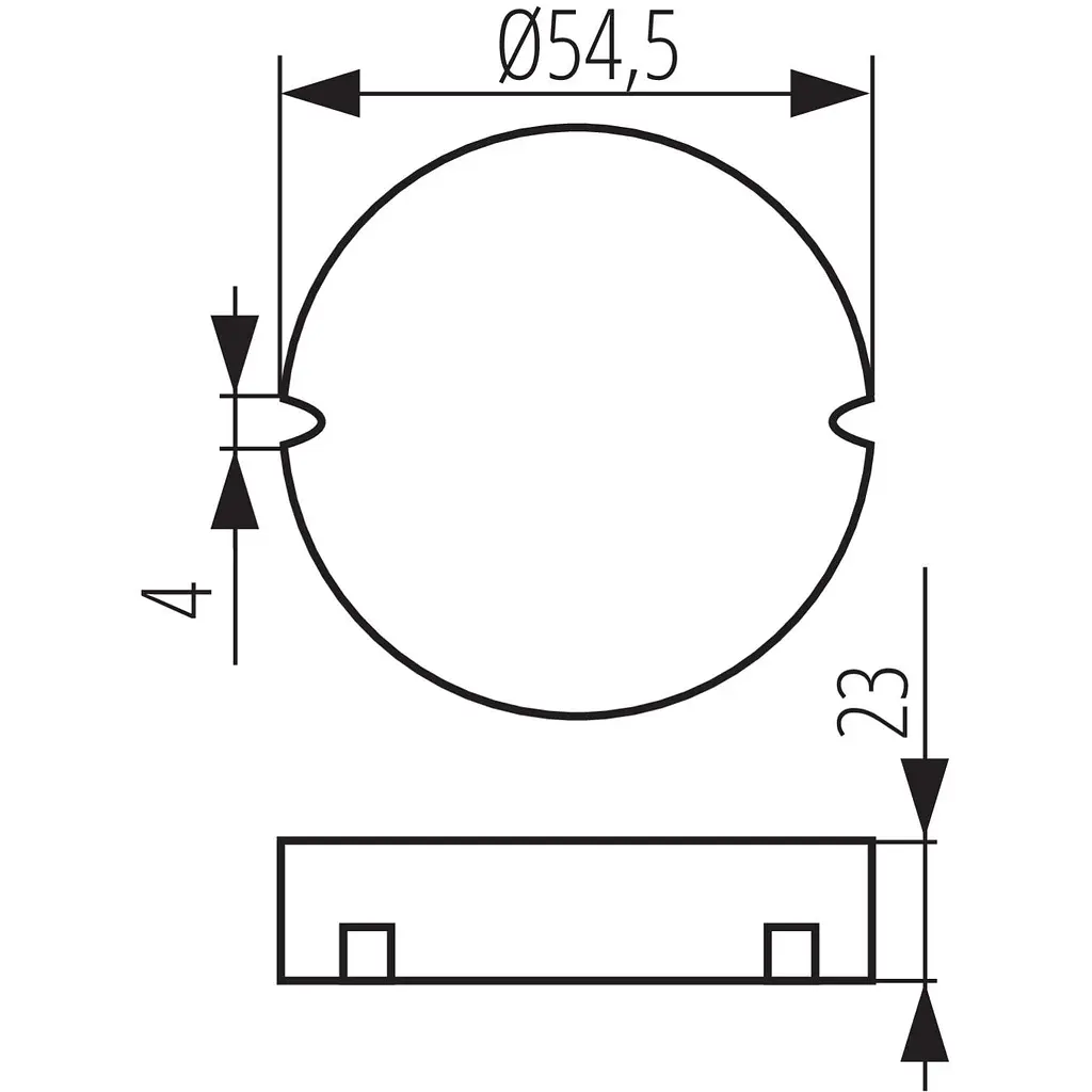 Блок живлення Kanlux Circo N LED 12VDC 10W (24242) - фото 4