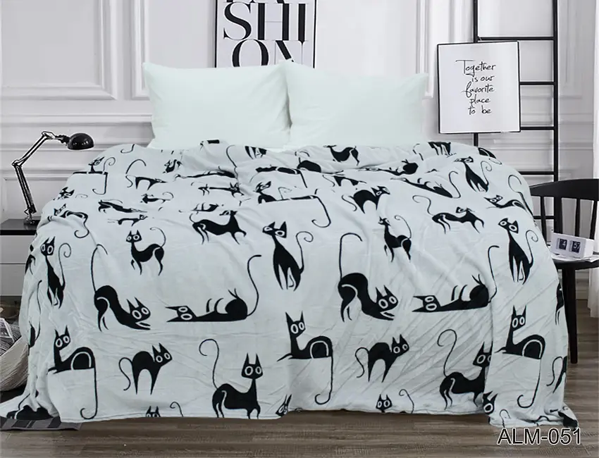 Плед велсофт TAG tekstil 200х220 см pbe0036243