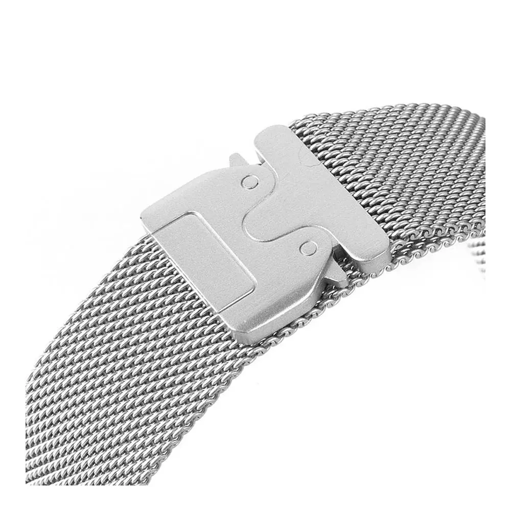 Ремінець Universal Milanese Clasp Apple Watch 49/Watch 45/Watch 44/Watch 42mm Silver (37201_3610722) - фото 2