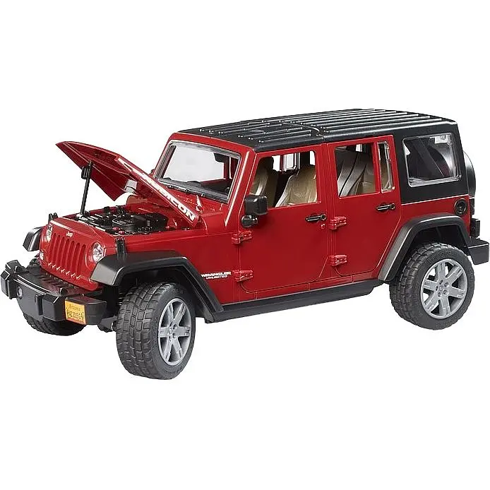 Іграшкова машинка Bruder Джип Вruder Автомобіль Jeep Wrangler Unlimited Rubicon 1:16 (02525) - фото 4