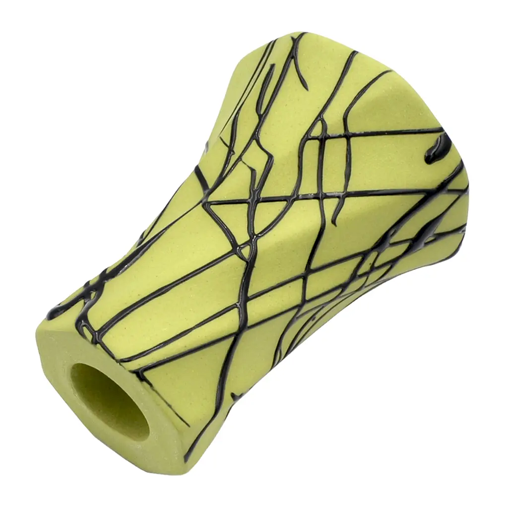 Чаша для кальяну Vantablack Tornado жовтий - фото 3