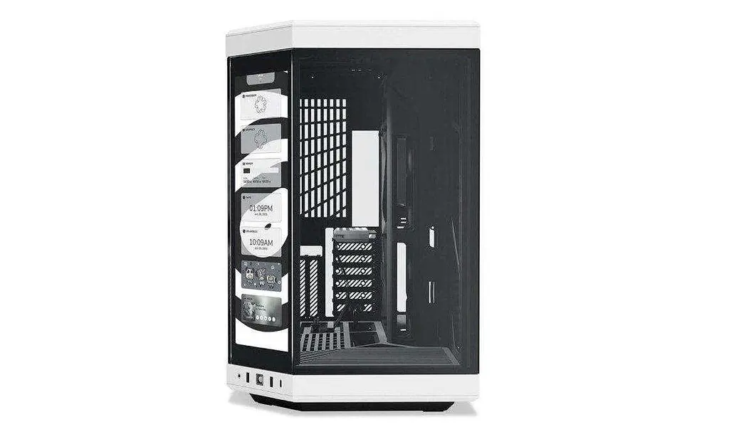 Корпус HYTE Y70 Touch Black/White (CS-HYTE-Y70-BW-L) - фото 2