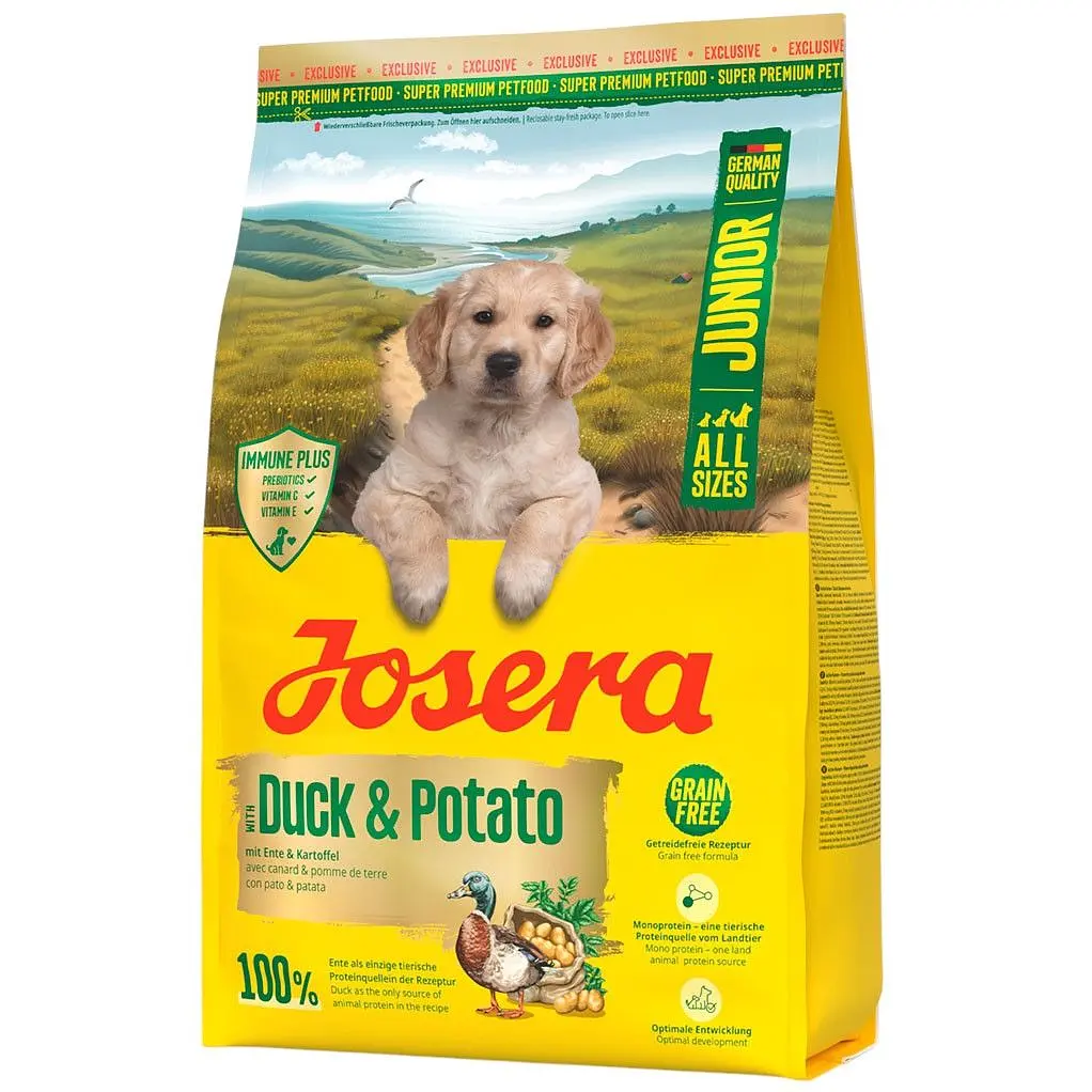 Сухой корм для собак Josera A/S Junior Duck & Potato 3 кг - фото 3