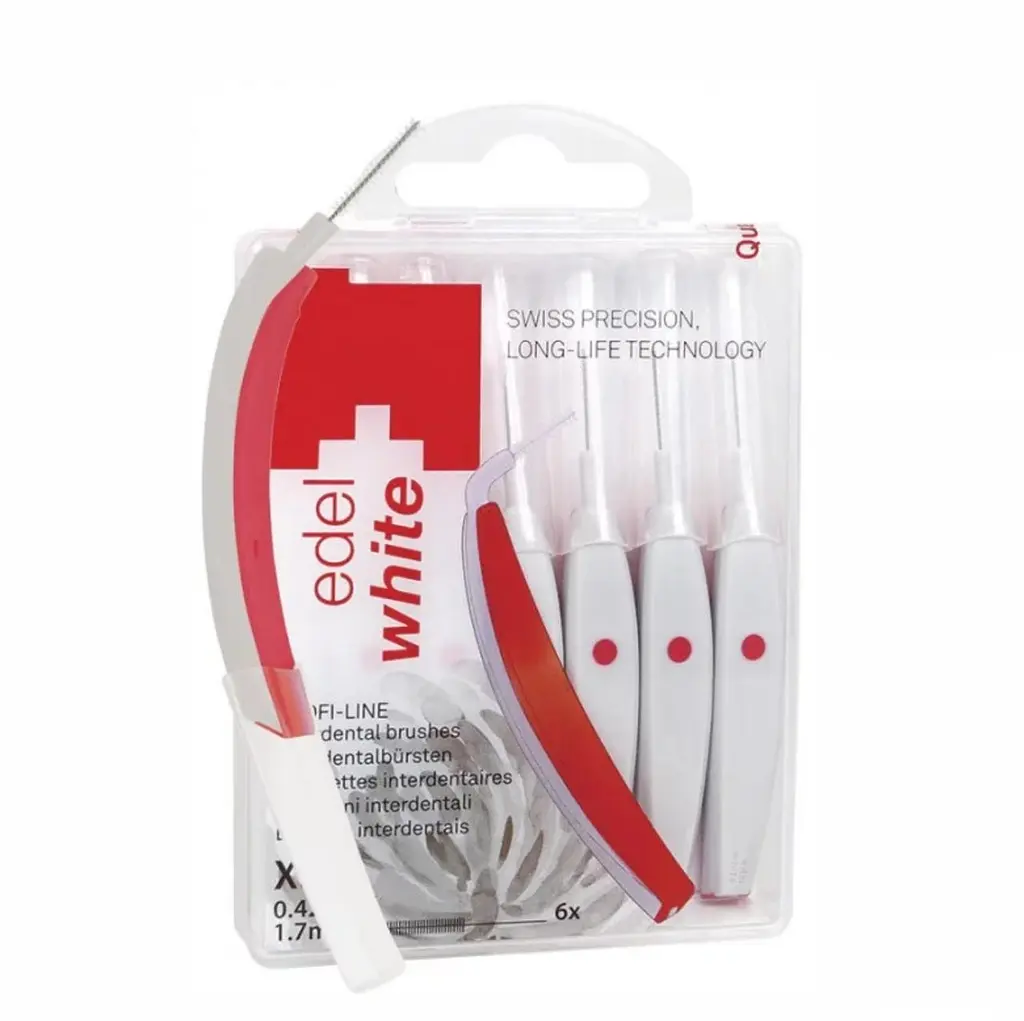 Міжзубна щітка Edel White EasyFlex Profi Line (XS) 0.40 мм, 6 шт - фото 3