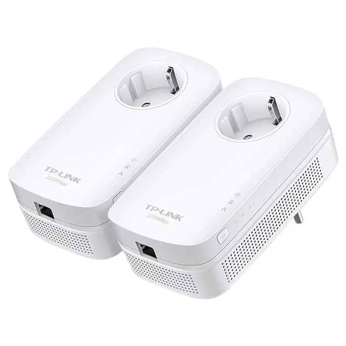 Комплект Адаптерiв Powerline TP-LINK TL-PA8010PKIT AV1300, 1xGE, AC1200, (TL-PA8010 2шт), Розетка - фото 2