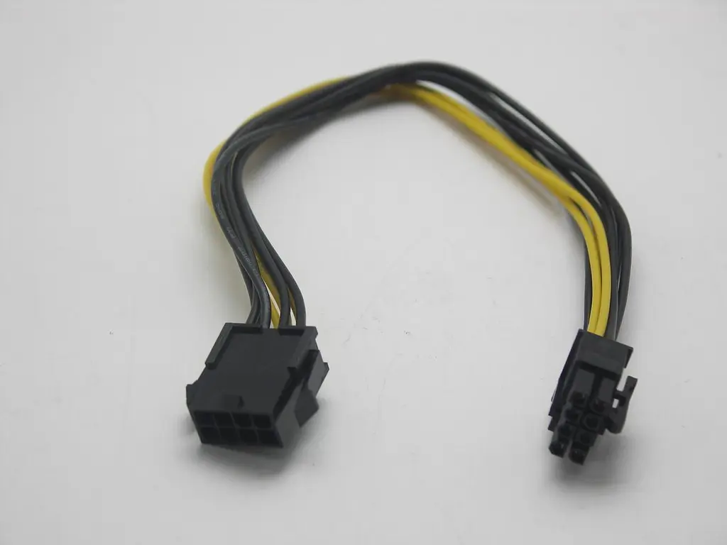 Кабель питания Cablexpert 6+2 pin 8 pin папа-адаптер для видеокарт - фото 2