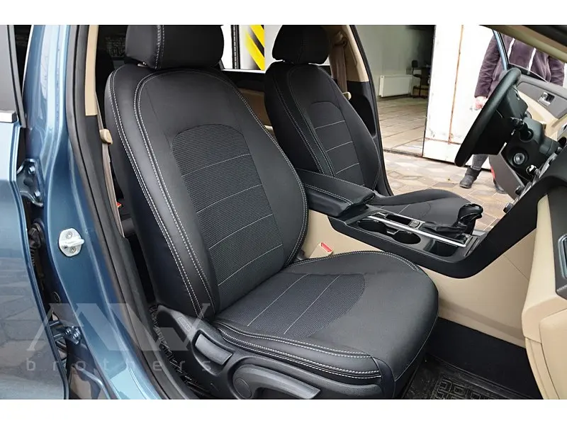 Авточохли модельні MW Brothers для Hyundai Sonata LF c 2016 - фото 2