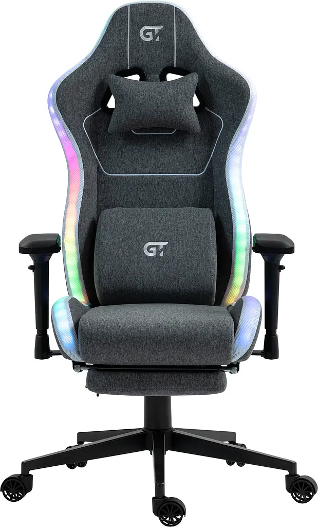 Геймерское кресло GT Racer (X-2306 Fabric Gray L) - фото 3