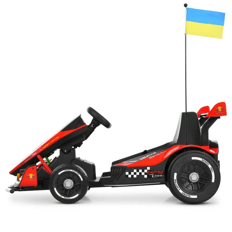 Дитячий електромобіль Bambi Електрокарт Kart M 6322EBLR-3 до 50 кг - фото 3
