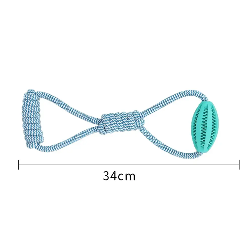 Інтерактивна іграшка для собак Derby Dog Rope Toy with Ball and Handle - фото 4