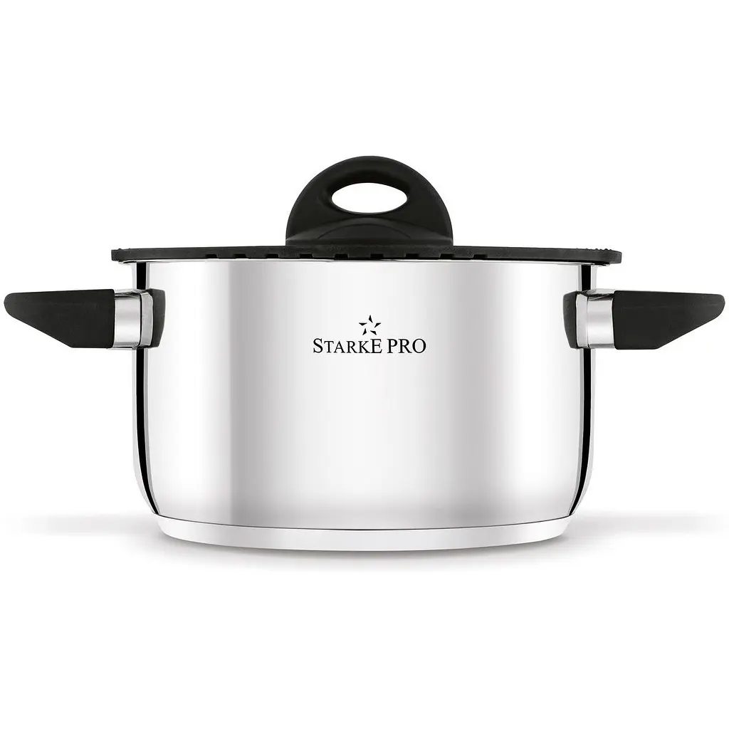 Набір посуду Starke Pro Sante LKA-194HMYIO-8PCS-BLACK 8 предметів (LK240506) - фото 3