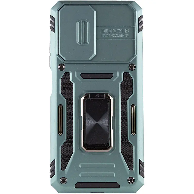 Ударостійкий чохол Camshield Army Ring для Xiaomi Redmi 9A Зелений / Light Green - фото 2