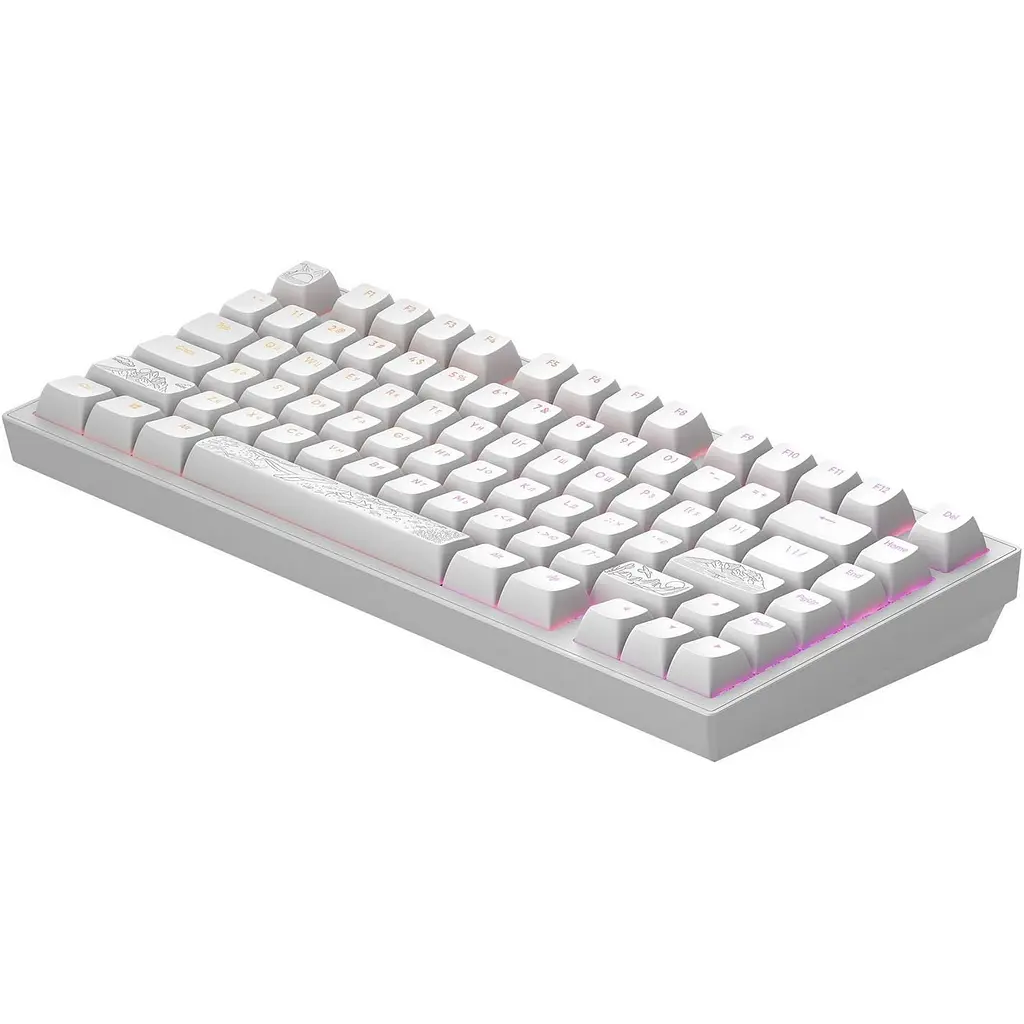 Клавиатура Dark Project ALU81 Terra Nostra ENG/UA White (DPKB_NOSTRA_81_ANSI_WHITE_UA) [122653] - фото 6