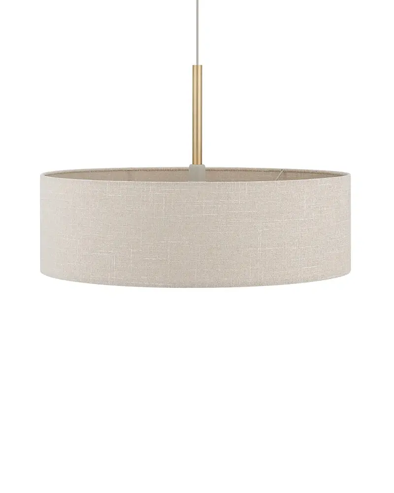 Подвесной светильник, люстра Nowodvorski 11653 Santana L E27 1x25W IP20 бежевый - фото 4