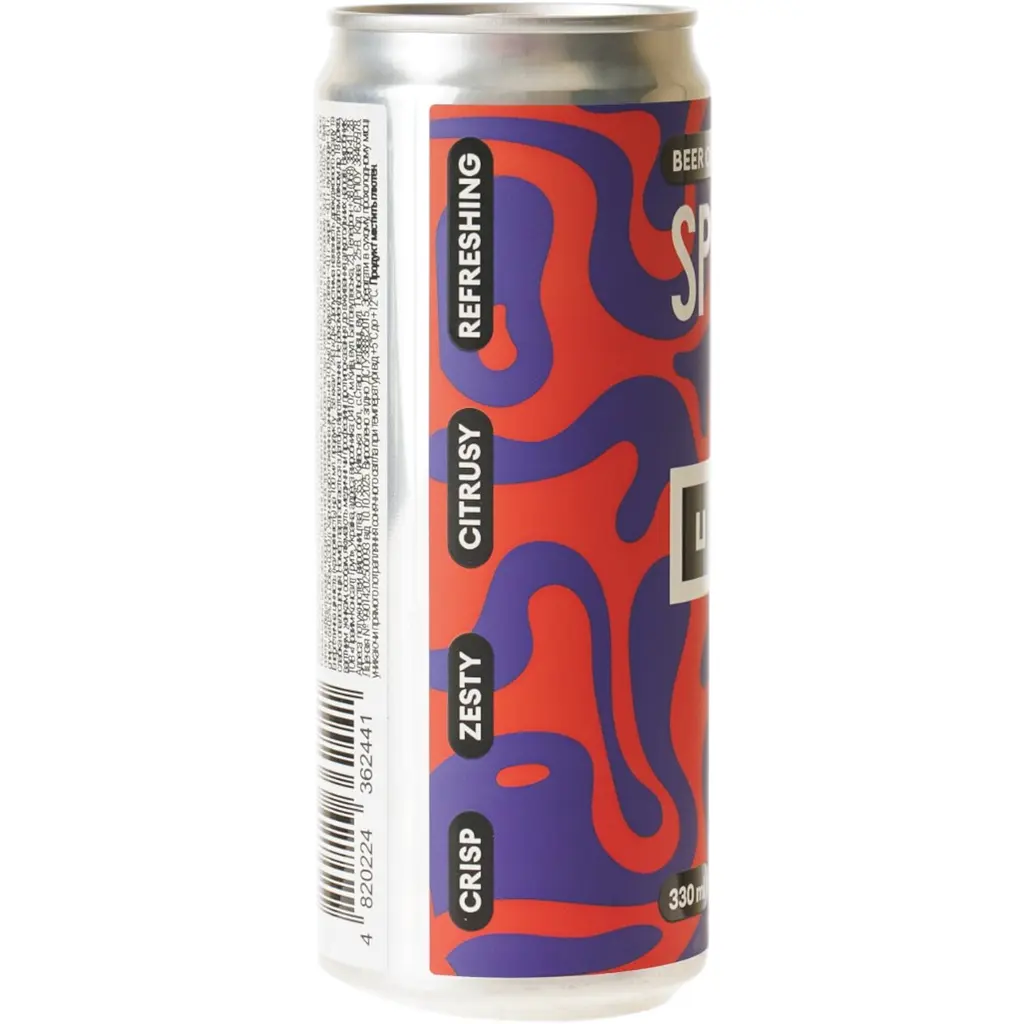 Пиво Underwood Brewery Spritz світле нефільтроване 6.0% 0.33 л з/б - фото 2