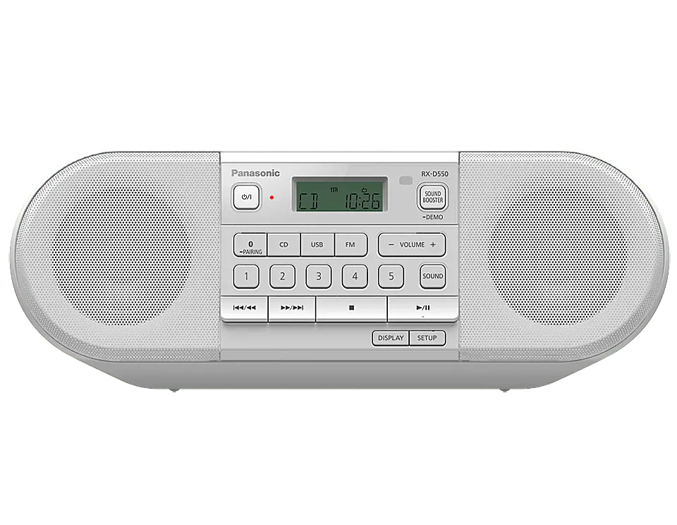 Магнітола Panasonic RX-D550GS-W білий - фото 3