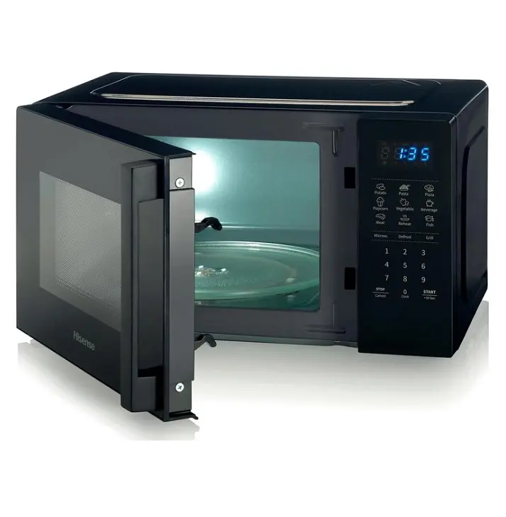 Микроволновая печь Hisense H20MOBS4H черная  - фото 3