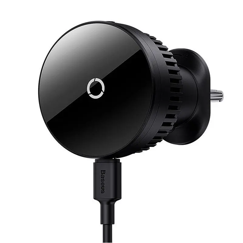 Бездротове зарядне + тримач для авто Baseus MagPro Series Magnetic Wireless Air Vent 15W C40164100121-00 - фото 4