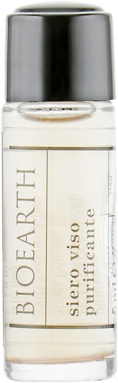 Очищающая сыворотка для лица Bioearth Clarifying Serum (мини) 5 мл - фото 3