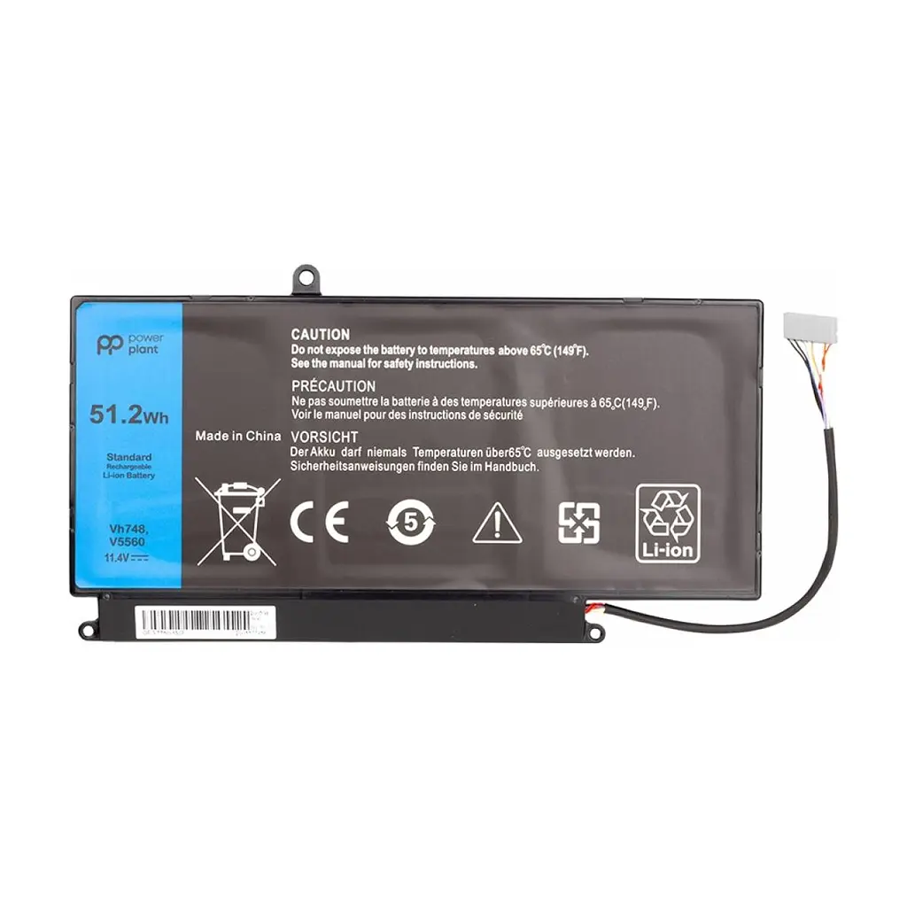 Акумулятор до ноутбука DELL Inspiron 14-5439 (VH748) 11.4V 51.2Wh PowerPlant (NB441099)