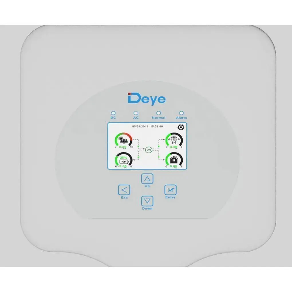 Система зберігання енергії Deye SUN-5K-SG05 5kW + 2 АКБ RW-F16 32.1kWh (51.2V/314Ah/16076Wh) [159236] - фото 6