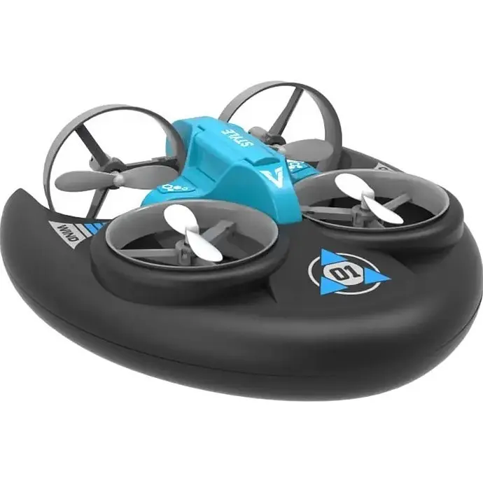 Квадрокоптер JJRC H101 Vehicle Drone Boat 3in1 Blue-Grey [119035] - фото 2