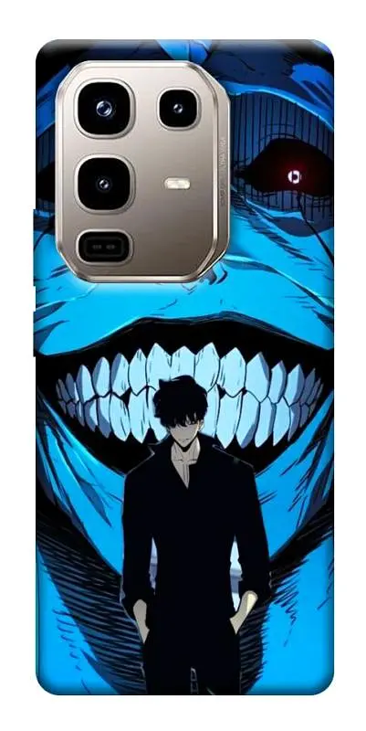 TPU чохол Demsky Solo leveling blue vibe для Infinix Note 50 Pro 4G