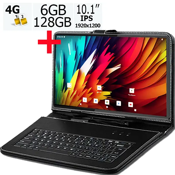 Планшет-телефон Adronix Neo Tab 10 LTE Dark blue 6GB/128GB DUAL SIM 10.1" IPS FULL HD 1920x1200 + Чохол-клавіатура - фото 2