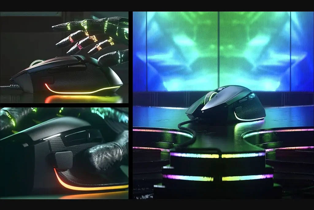 Ігрова миша Razer R3M1 Basilisk V3 50G, USB, ESports Gaming, 26000 DPI, Black - фото 11