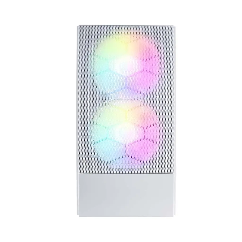 Корпус 1stPlayer X4-M-WH-2F1P-W-1F1-W White без БП (X4-M-WH-2F1P-W-1F1-W) - фото 2