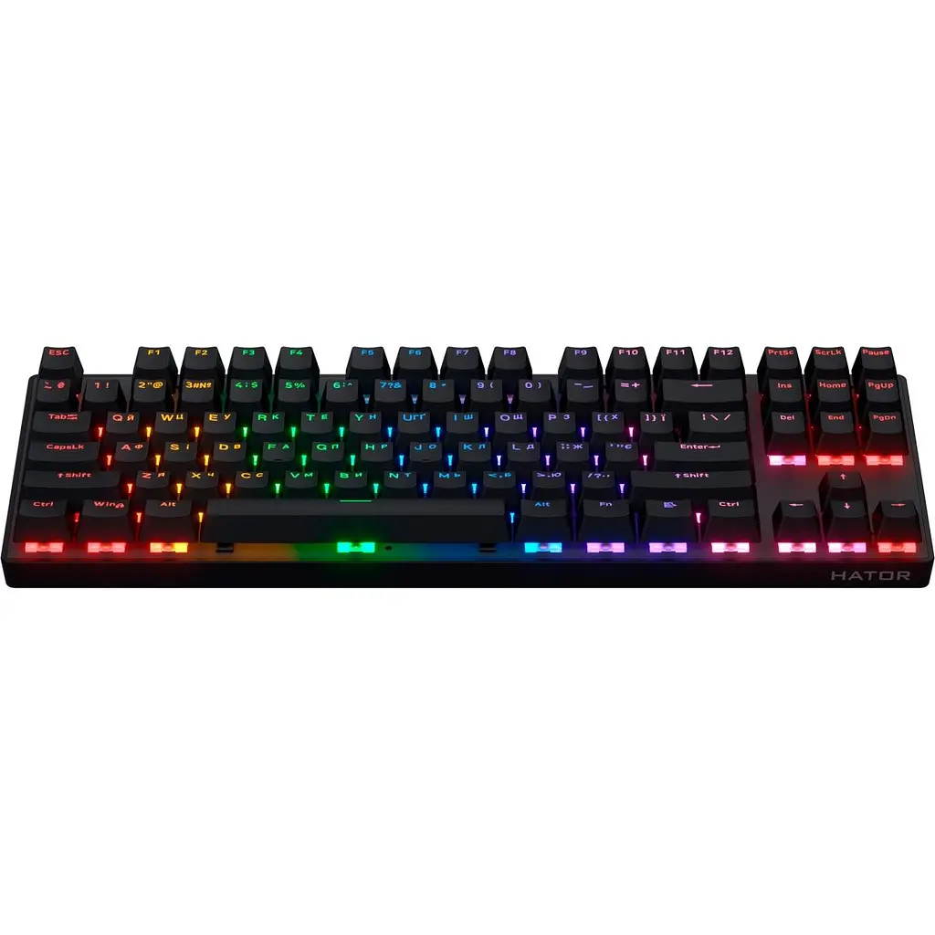 Клавиатура Hator Icefall Mecha TKL Wireless Rainbow Black (HTK287UA) [133361] - фото 2