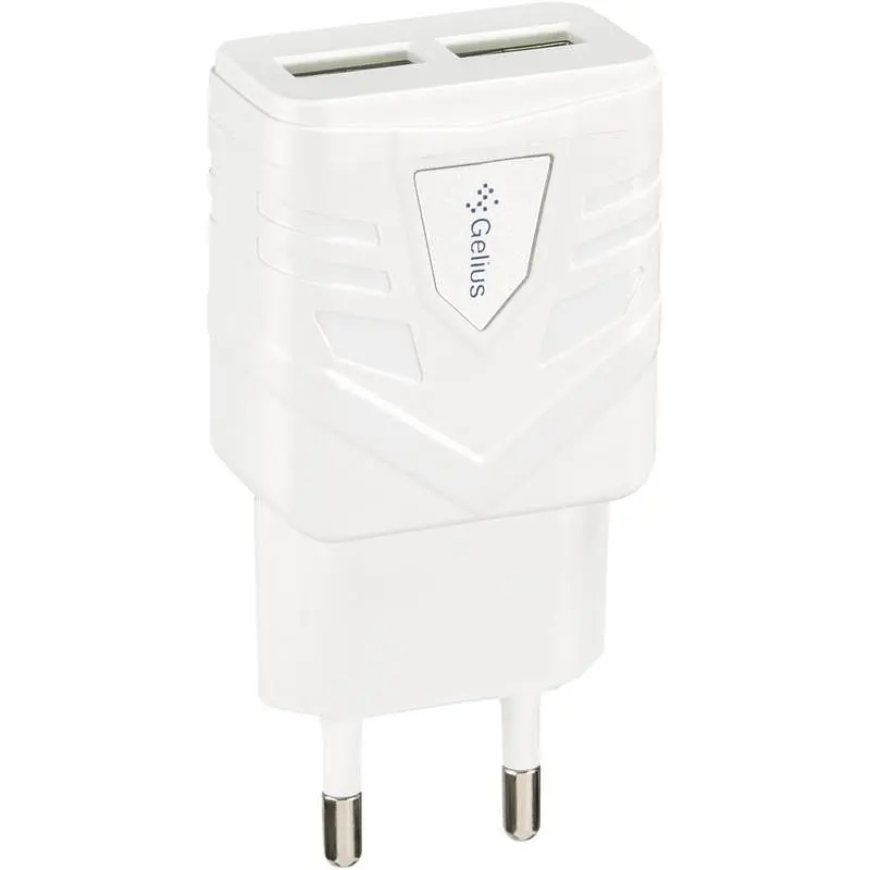 Мережевий зарядний пристрій Gelius Optimus Ultra GU-HC03 2USB 1A White - фото 4