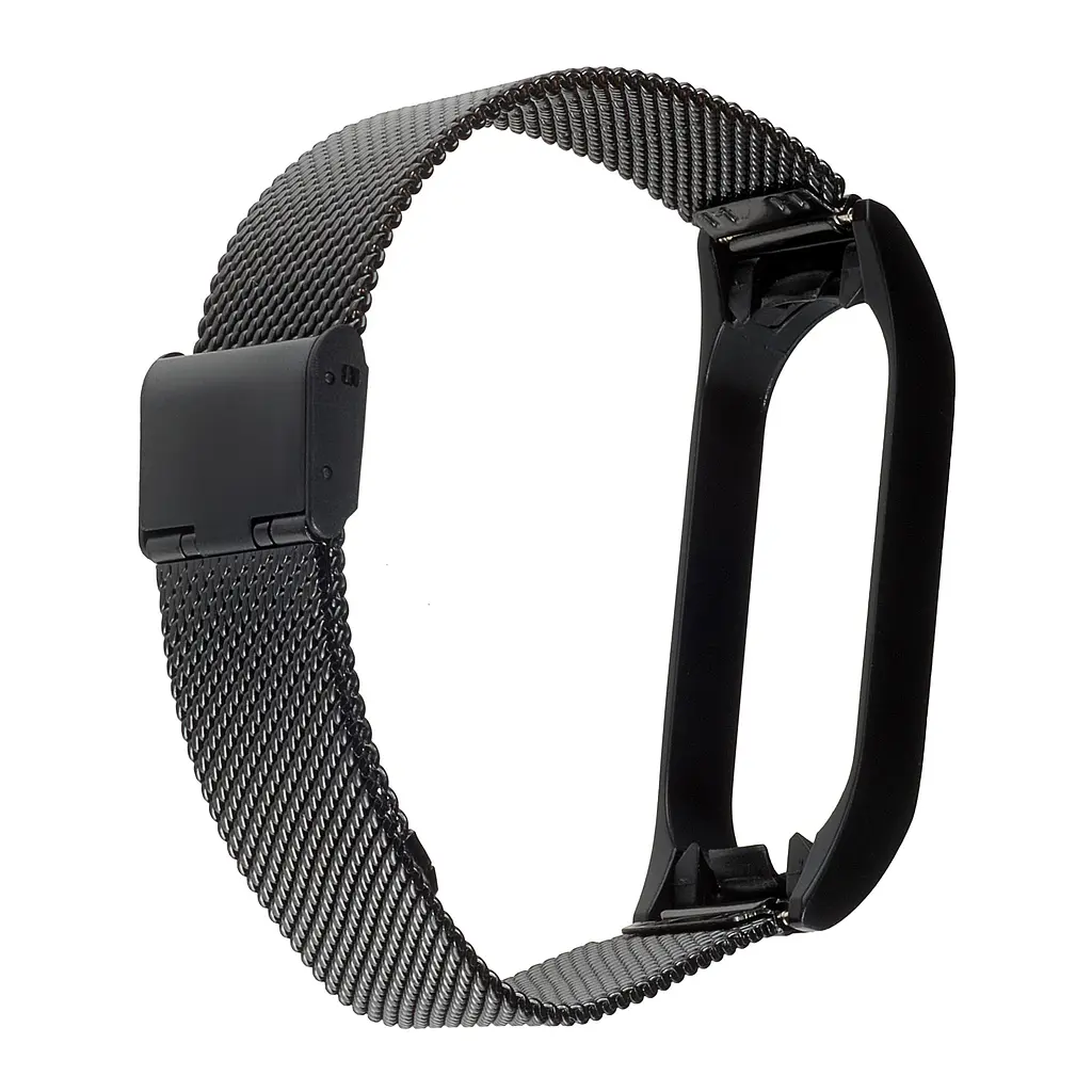Ремінець Міланська Петля Mi Band 5/6 Black - фото 2