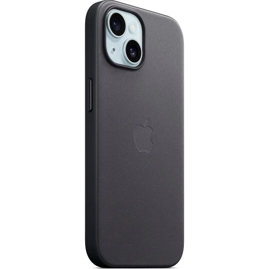 Чохол FineWoven Case with MagSafe для iPhone 15 Black AAA [94494] - фото 2