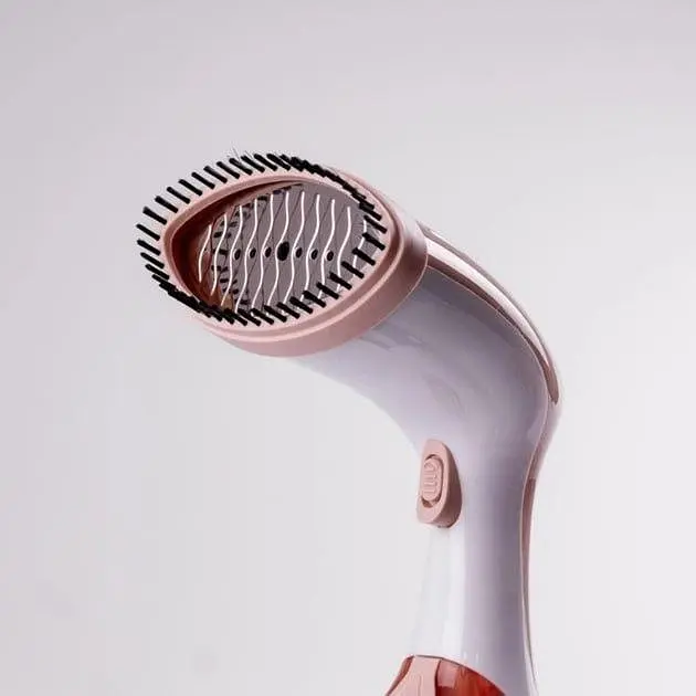 Вертикальный отпариватель Sokany SK-3050 ручной паровой утюг для глажения одежды 1500 Вт Розовый - фото 2