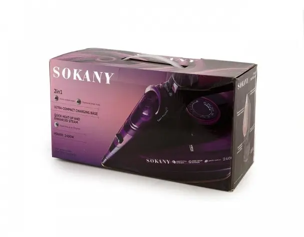 Беспроводной утюг Sokany AJ-2085 - фото 5