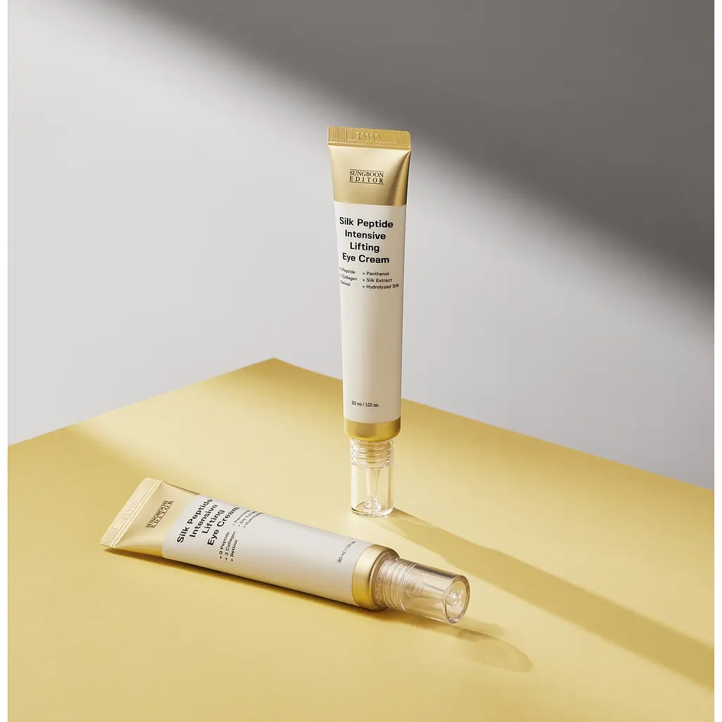 Крем-лифтинг для кожи вокруг глаз Silk Peptide Intensive Eye Cream Sungboon Editor 30 мл - фото 3