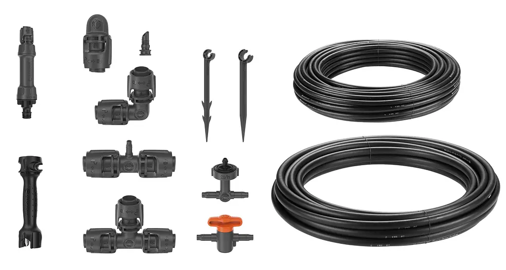 Комплект поливу Gardena Micro-Drip-System Raised Bed Set для високих грядок на 35 рослин (13455-20) - фото 2