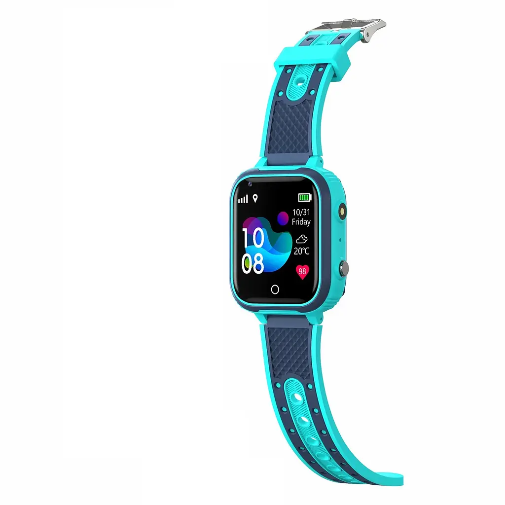 Дитячий наручний розумний годинник Smart Baby Watch LT21 з GPS Синій - фото 5